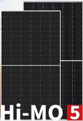 LONGI Solar logo Panneau solaire Longi 540W bifacial avec cable -200/+400mm